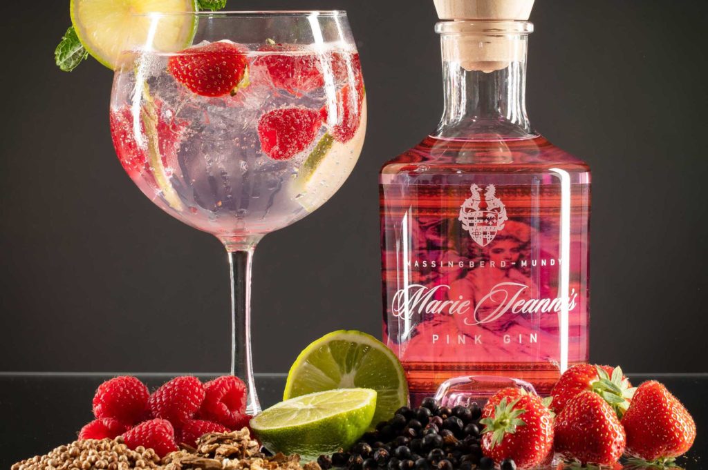 A Serving of Marie Jeanne Pink Gin