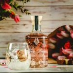 Rose Gold Gin with Glass