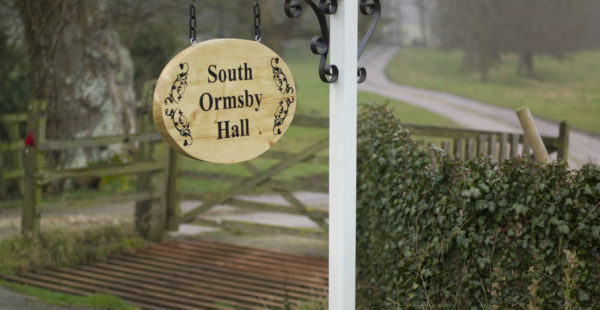 South Ormsby Hall Sign