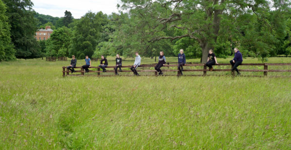 People Sat On Fence