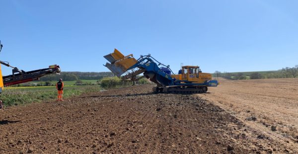 Machinery On Field