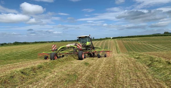 Tractor On Field