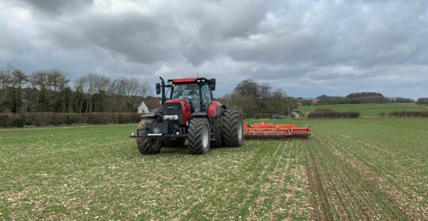 Tractor On Field