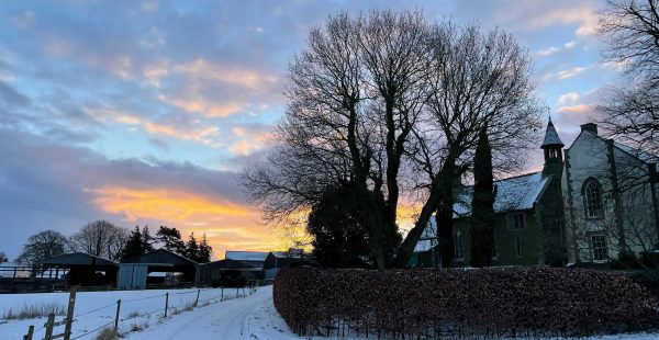 Sunset In The Snow