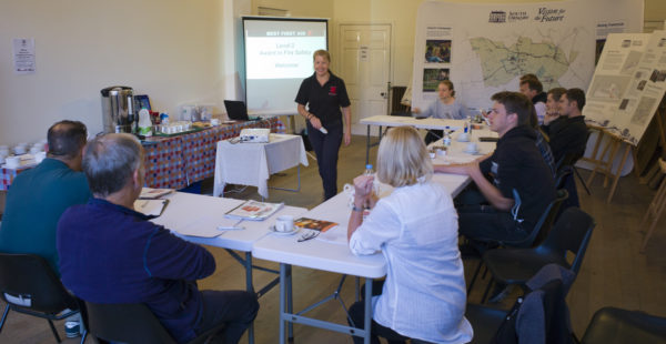 Woman Giving Training